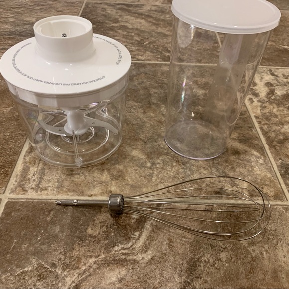 Hand Blender Set - Red - Picture 4 of 4